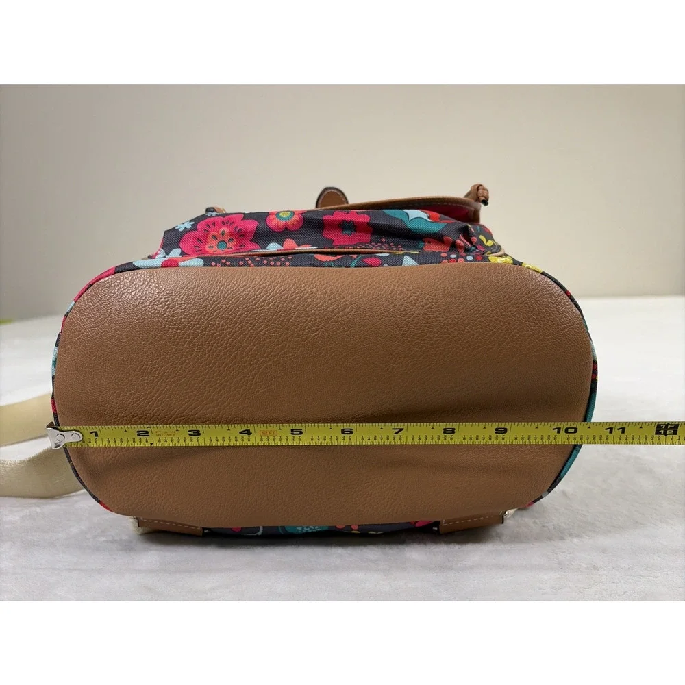 Lily Bloom Backpack Playful Garden Cats Eco-friendly Grey/Multi-Color Charity - Picture 15 of 15